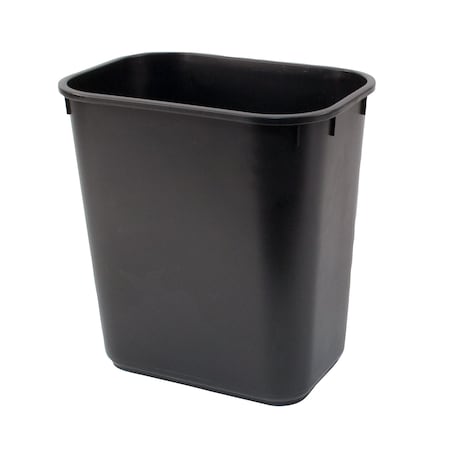 Hapco-Elmar 13 qt. Rectangular Trash Can R4020BLK